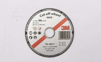 3M CUT OFF WHEEL DISCHI DA TAGLIO inox