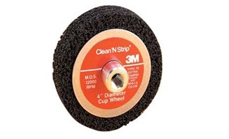 3M CS-UC Clean & Strip Dischi Attacco Roloc colore nero