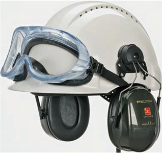 Occhiali Fahrenheit 3M™ per elmetto Peltor™ G3000
